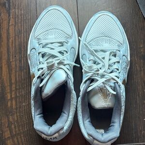 Nike White and Gray Sneakers